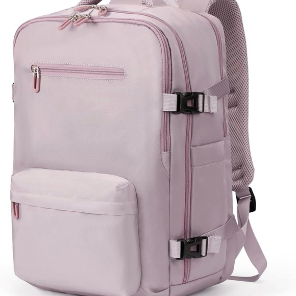 shrradoo Handbags - SHRRADOO Travel Laptops Backpack NWOT (Pink khaki)